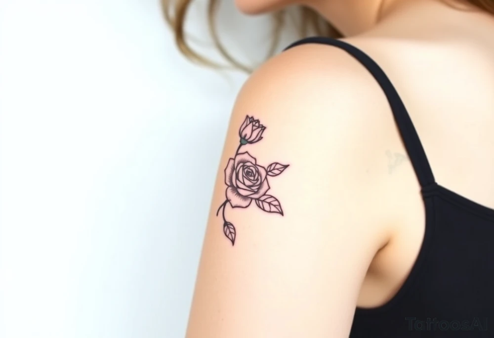 Roses tattoo idea