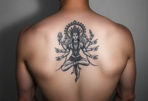 Durga lordess tattoo idea