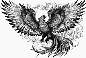 Pheonix tattoo idea