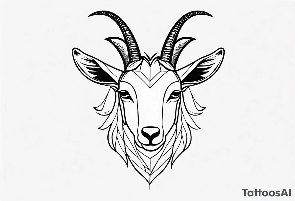 GOAT WORD tattoo idea