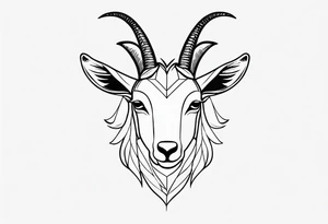 GOAT WORD tattoo idea