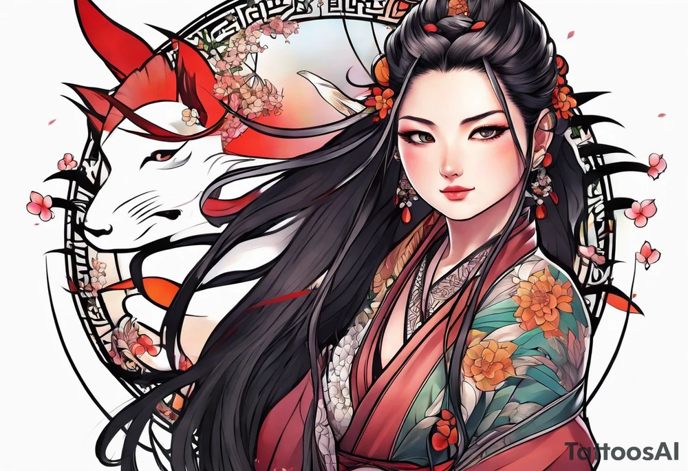 Nezuko tattoo idea