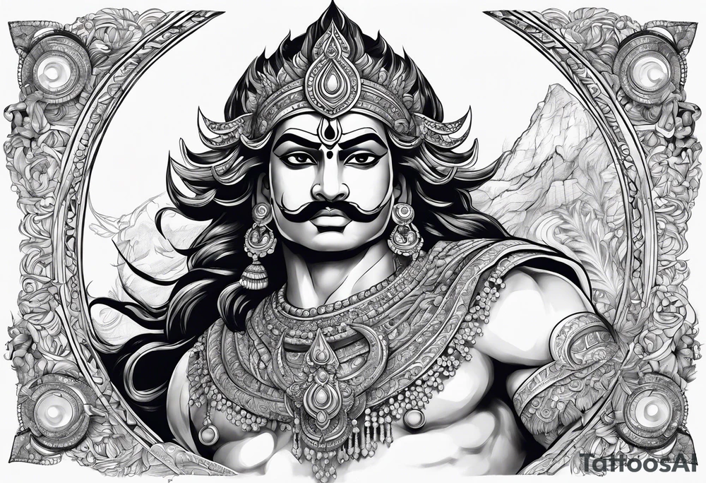 Karna Mahabharata tattoo idea