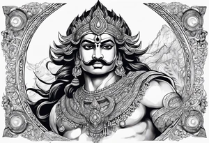 Karna Mahabharata tattoo idea
