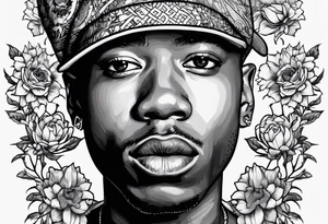 flower boy album by tyler the creator tattoo idea