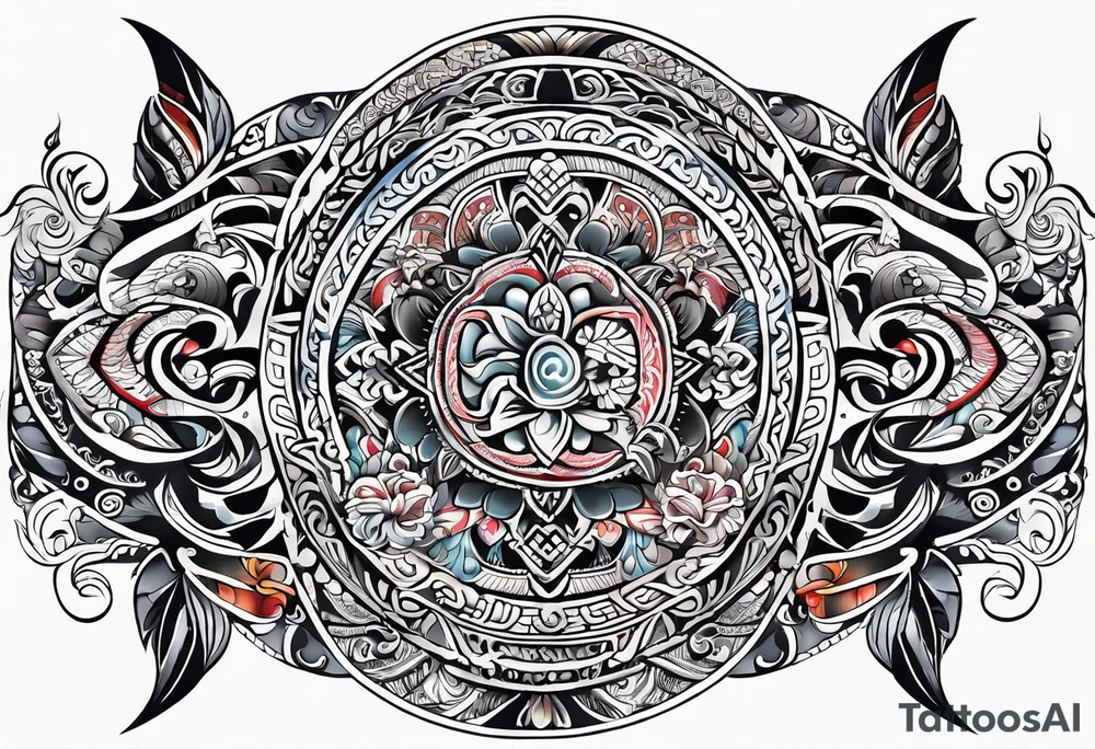 Maori para continuar otro maori tattoo idea