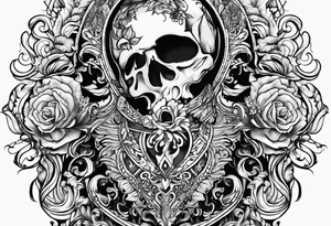 Skeleton tattoo idea