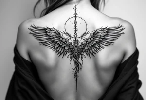 Fallen Angel tattoo idea