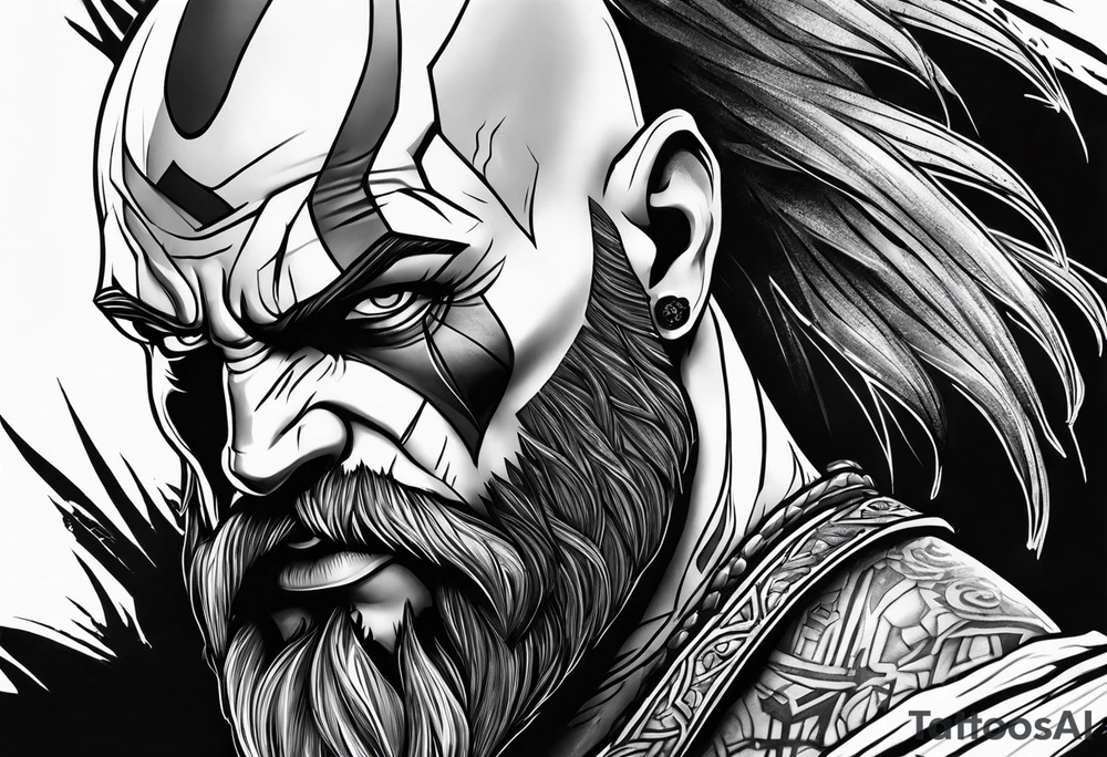 Kratos tattoo idea