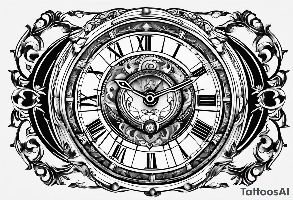 watch dial date "Apr 20" tattoo idea