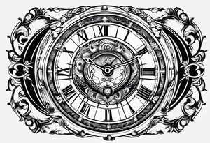 watch dial date "Apr 20" tattoo idea