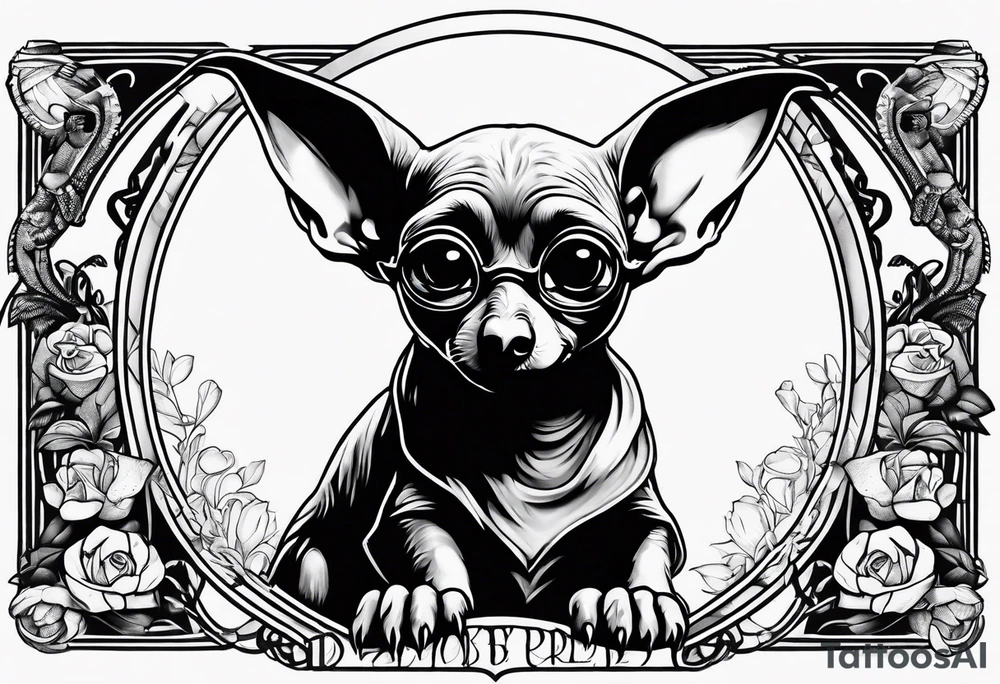 Dobby from harry potter tattoo idea