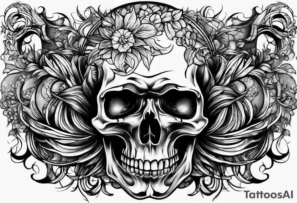 brain on fire tattoo idea