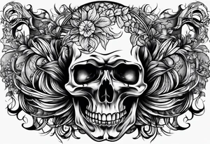 brain on fire tattoo idea