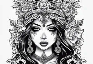 Dedicated to dead sisters tattoo idea