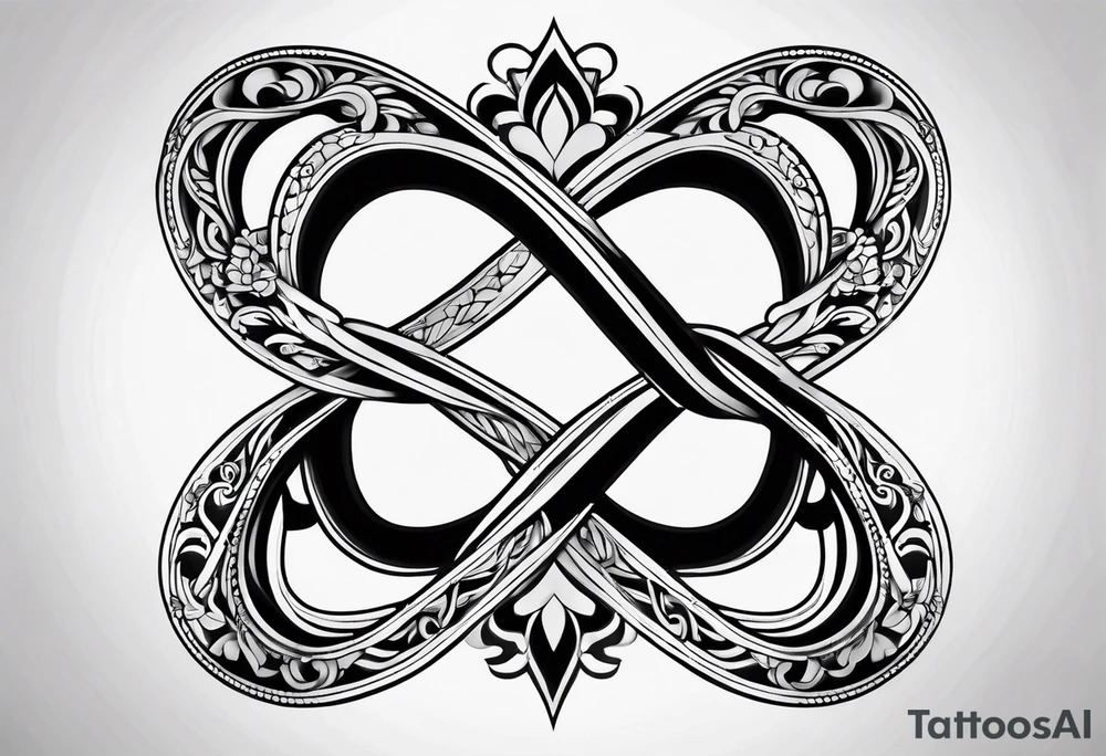 infinity symbol tattoo idea