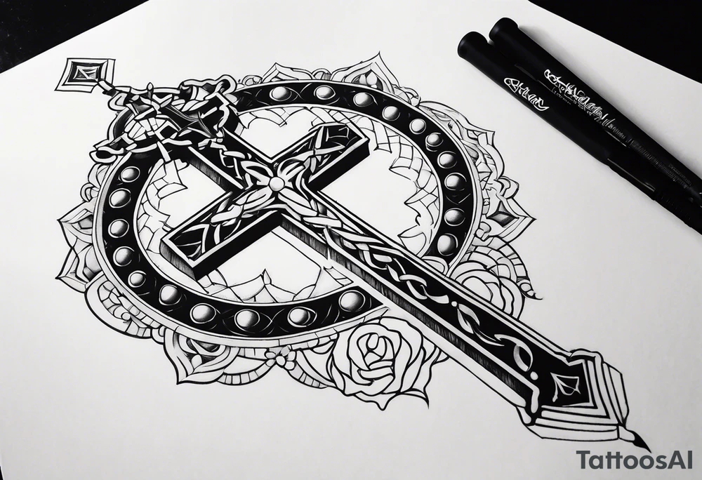 Rosary tattoo idea