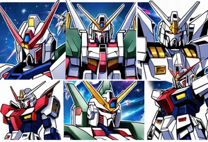 Gundam tattoo idea