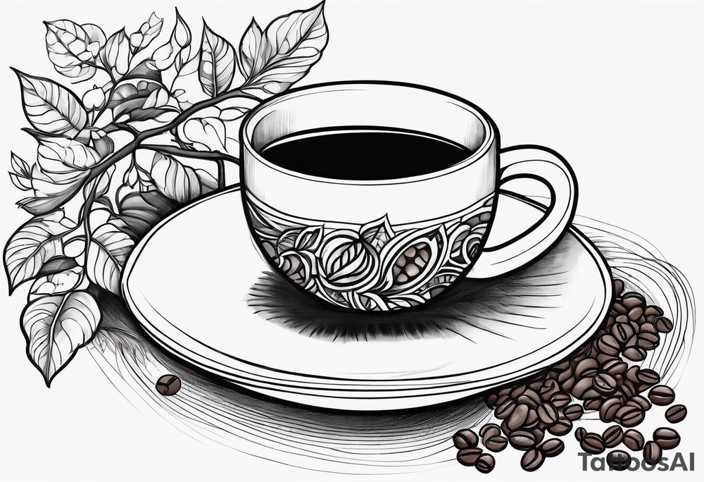Coffee Bean tattoo idea