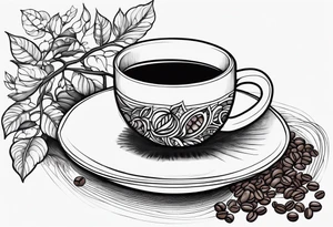 Coffee Bean tattoo idea