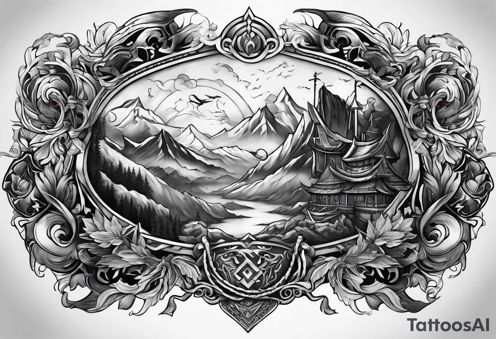 valhalla tattoo idea