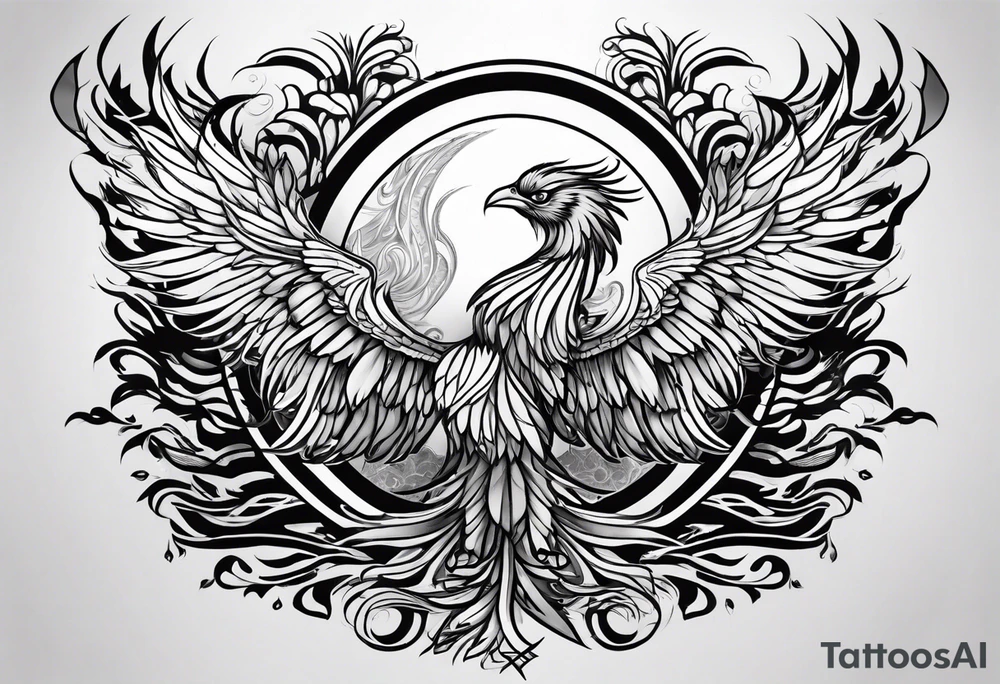phoenix tattoo idea