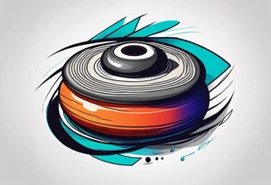 Curling stone l tattoo idea