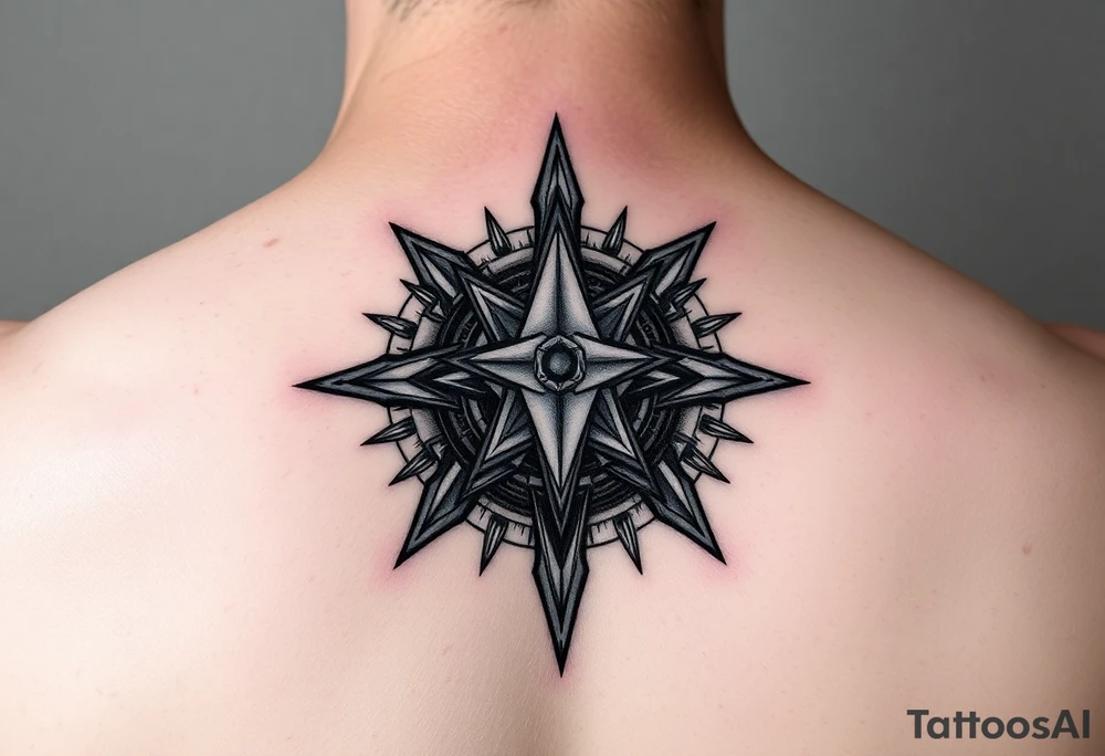 Shoulder tattoos based on the band Sleep Token tattoo idea