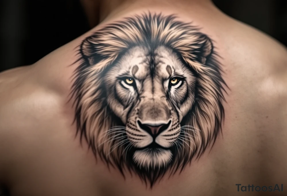 lion tattoo tattoo idea