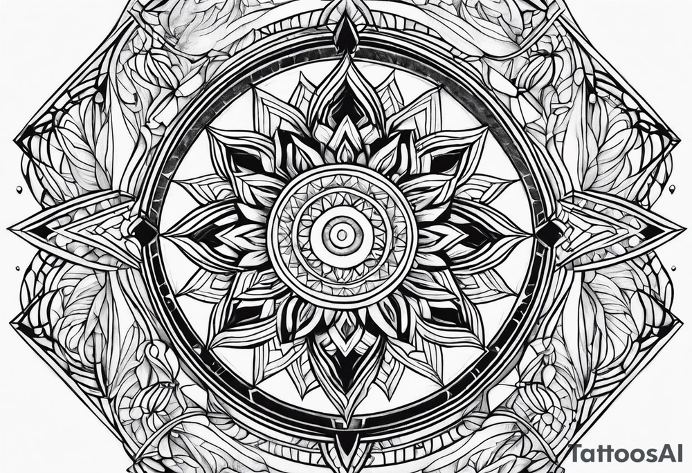Cabocla mariana tattoo idea