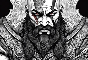 Kratos tattoo idea