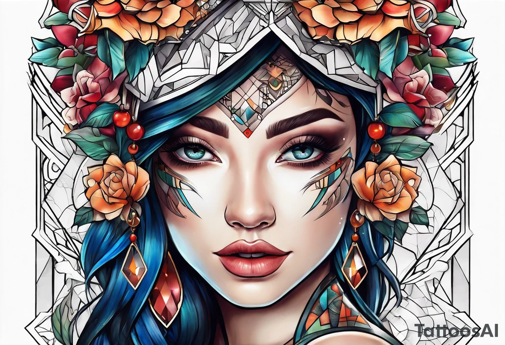 Geométrica tattoo idea