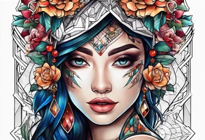 Geométrica tattoo idea