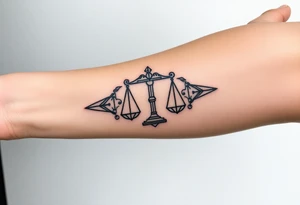 Computer code software developer, father of 6, masculine , strength, overcome, Libra, tattoo idea