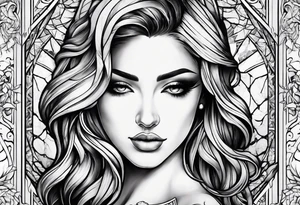 Marble tattoo idea