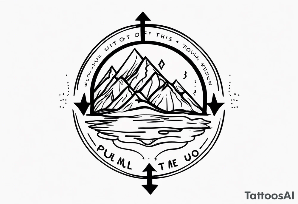 A simple quote tattoo saying “pull me out of this” tattoo idea A simple quote tattoo saying “pull me out of this” tattoo idea