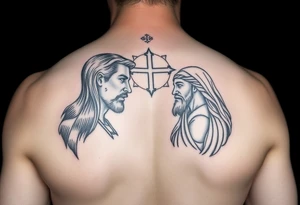 father son and holy spirit tattoo tattoo idea