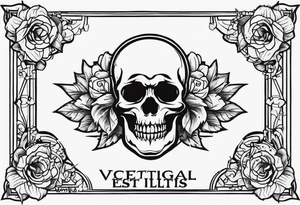 "Vectigal Vanitas est, utilitas Sanitas est, Nummus est Rex" tattoo idea