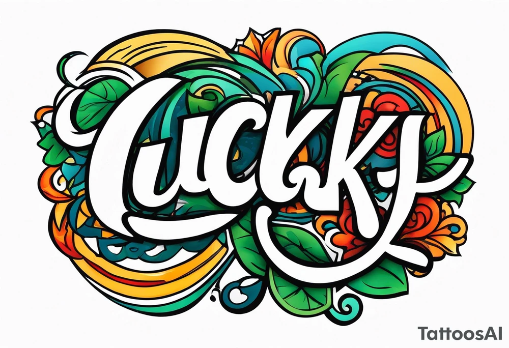 LUCKY5 tattoo idea