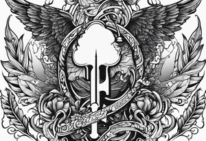 The Caduceus Nursing symbol mixed with fire and the animal kingdom. Have a stethoscope in there tattoo idea