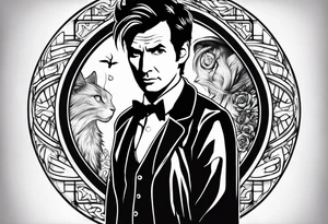Doctor who 10th doctor tattoo idea