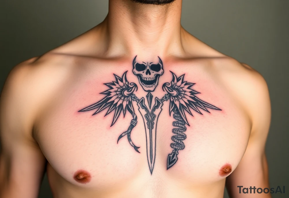 call of duty simon ghost riley tattoo idea