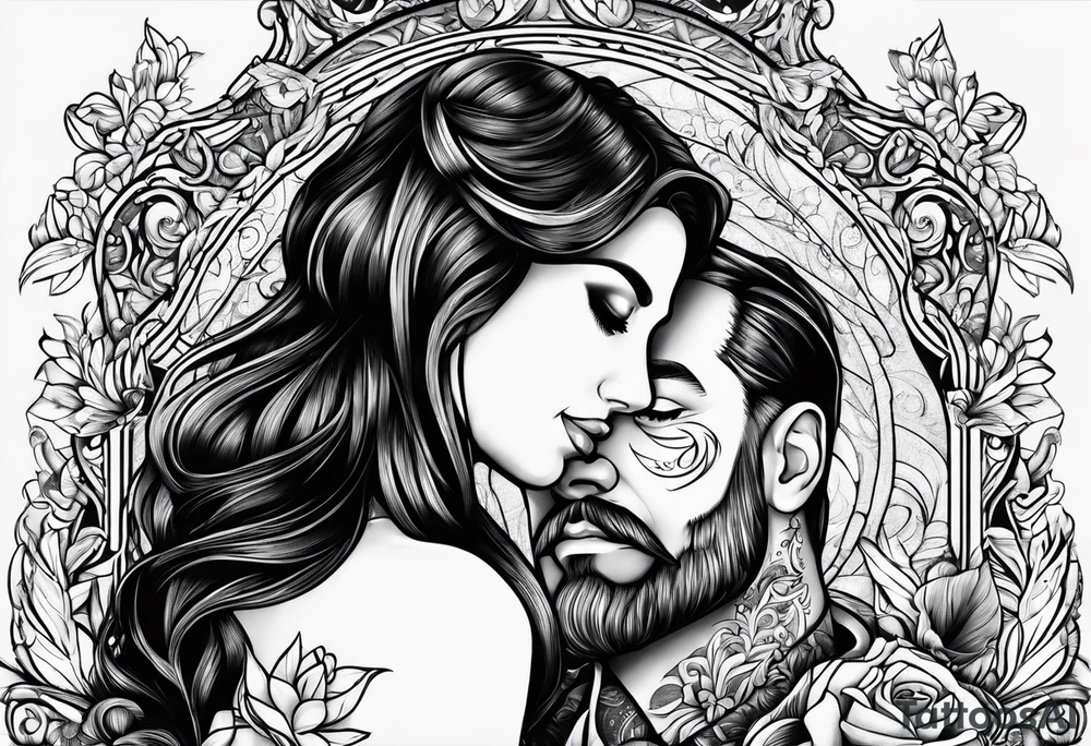 Names Luke & Emily tattoo idea