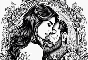 Names Luke & Emily tattoo idea