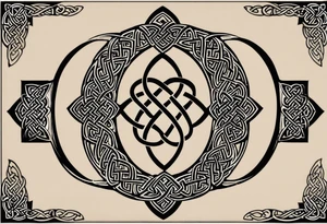 design me a Celtic knot tattoo with my children's names and birthdate, Mellissa 18/03/1986, Ashley 24/11/1990, Jesse 8/04/1993, Liam 8/06/1995, Eleanor 19/08/1996 tattoo idea