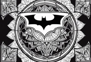 Batman tattoo idea