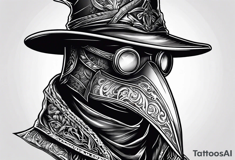 Plague doctor tattoo idea