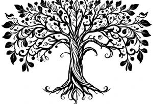 Tree of life tattoo idea