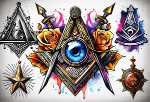 masonic tattoo idea