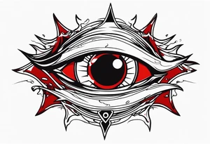 Hellsing bleeding eye tattoo tattoo idea